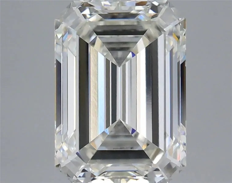 3.04ct Emerald Lab Grown Diamond (Colour H, Clarity VVS2, IGI Certified)