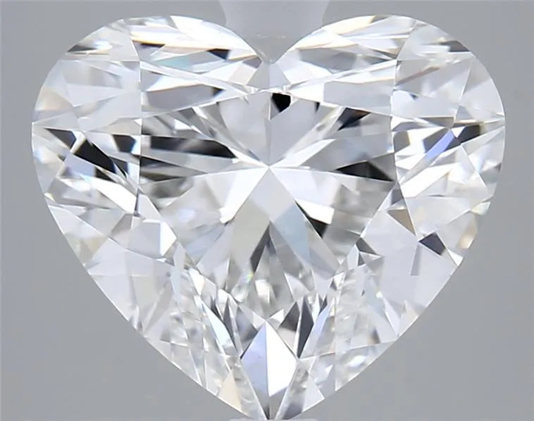 3.04ct Heart Lab Grown Diamond (Colour E, Clarity VVS2, IGI Certified)