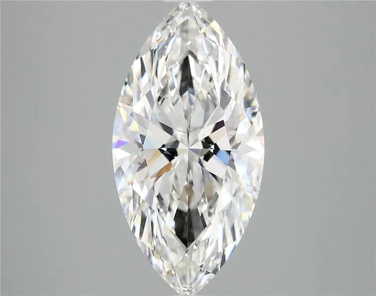 3.04ct Marquise Lab Grown Diamond (Colour E, Clarity VVS2, IGI Certified)