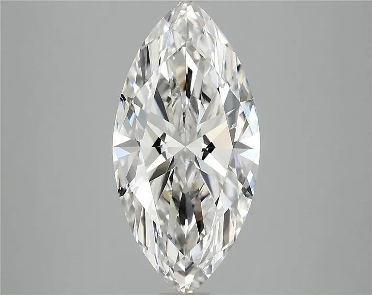 3.04ct Marquise Lab Grown Diamond (Colour G, Clarity VVS2, IGI Certified)