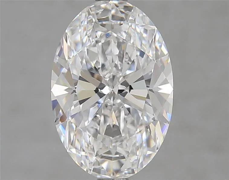 3.04ct Oval Lab Grown Diamond (Colour D, Clarity IF, Cut EX, IGI Certified)