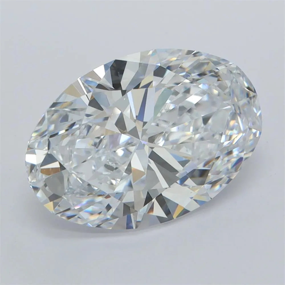 3.04ct Oval Lab Grown Diamond (Colour D, Clarity VVS1, Cut ID, GCAL Certified)