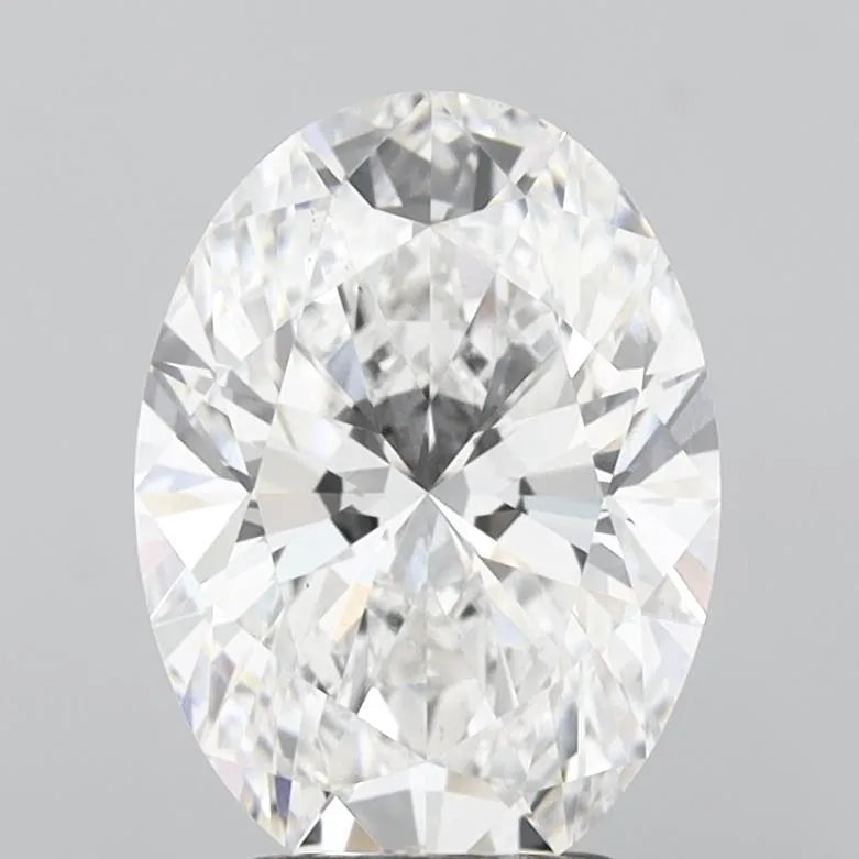 3.04ct Oval Lab Grown Diamond (Colour E, Clarity VS1, IGI Certified)
