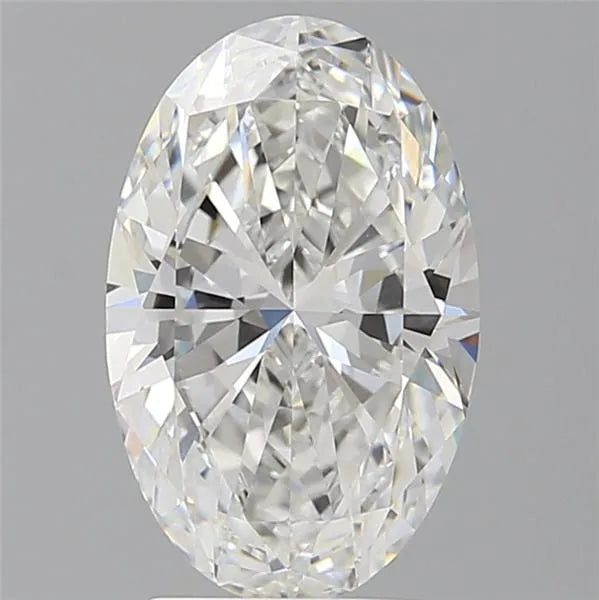 3.04ct Oval Lab Grown Diamond (Colour E, Clarity VVS1, IGI Certified)