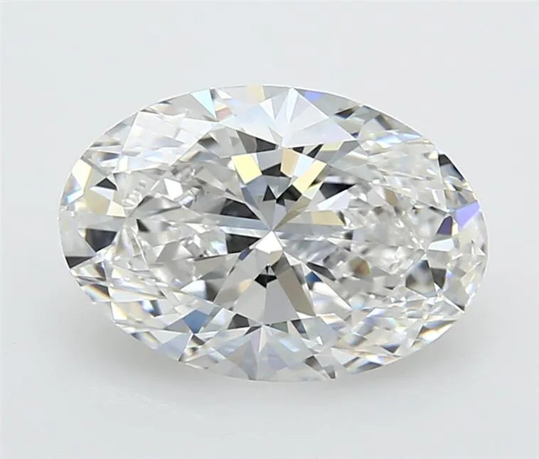 3.04ct Oval Lab Grown Diamond (Colour E, Clarity VVS2, GIA Certified)