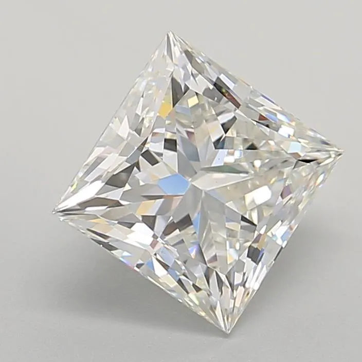 3.04ct Princess Lab Grown Diamond (Colour G, Clarity VS1, IGI Certified)