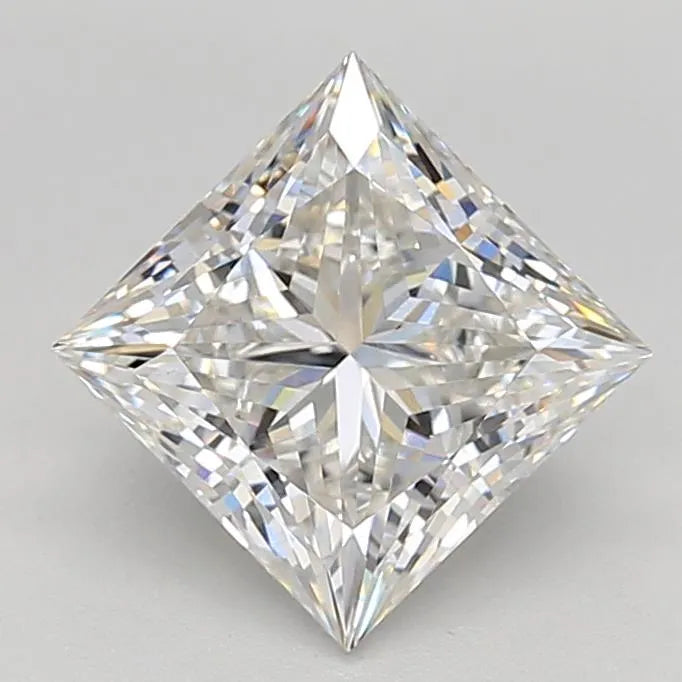 3.04ct Princess Lab Grown Diamond (Colour G, Clarity VS1, IGI Certified)