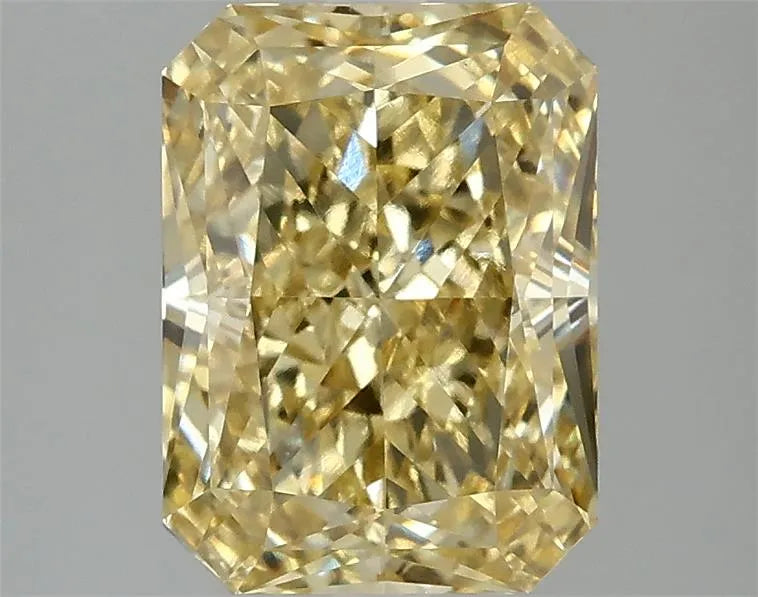 3.04ct Radiant Lab Grown Diamond (Colour Fancy Intense Yellow, Clarity VS1, IGI Certified)