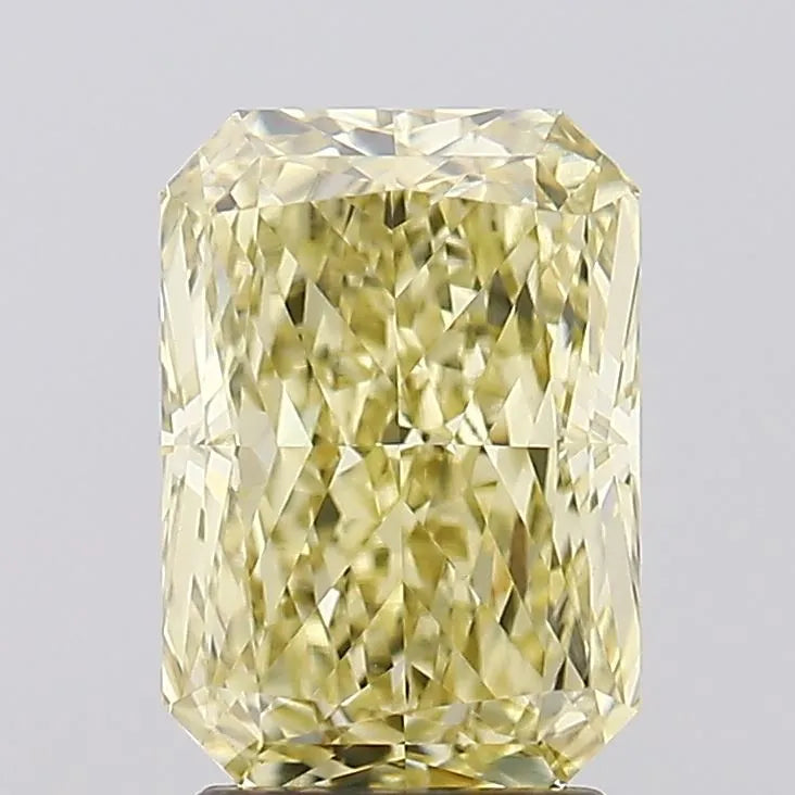 3.04ct Radiant Lab Grown Diamond (Colour Fancy Yellow, Clarity VVS2, IGI Certified)