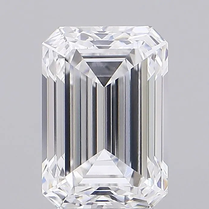 3.05ct Emerald Lab Grown Diamond (Colour D, Clarity VVS2, IGI Certified)