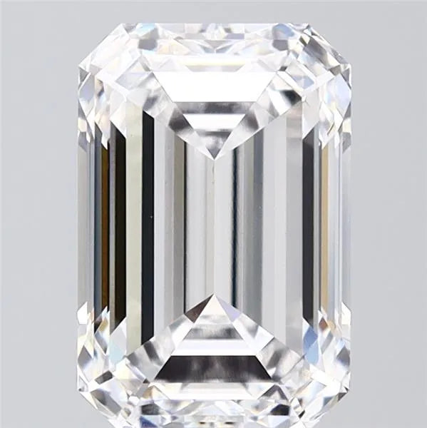 3.05ct Emerald Lab Grown Diamond (Colour D, Clarity VVS2, IGI Certified)