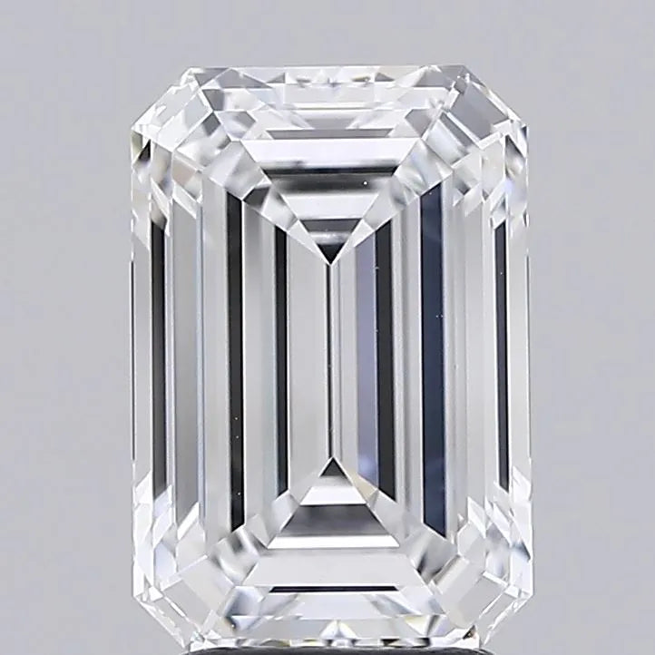 3.05ct Emerald Lab Grown Diamond (Colour E, Clarity VVS1, IGI Certified)
