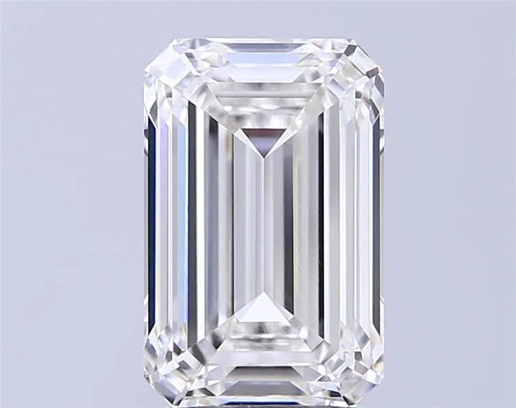 3.05ct Emerald Lab Grown Diamond (Colour F, Clarity VVS1, IGI Certified)