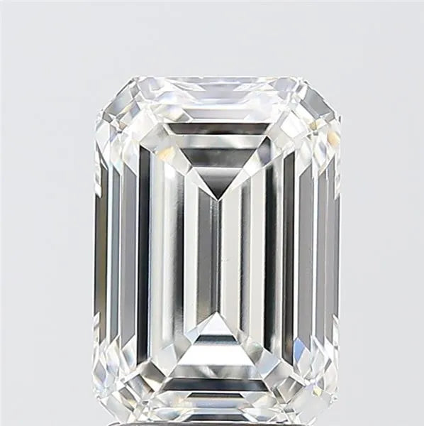 3.05ct Emerald Lab Grown Diamond (Colour F, Clarity VVS2, IGI Certified)