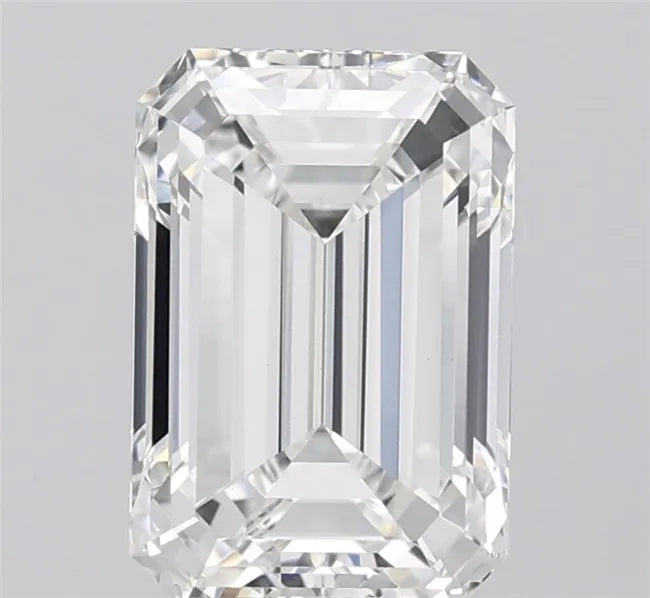 3.05ct Emerald Lab Grown Diamond (Colour F, Clarity VVS2, IGI Certified)
