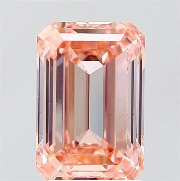 3.05ct Emerald Lab Grown Diamond (Colour Fancy Intense Pink, Clarity VS2, IGI Certified)