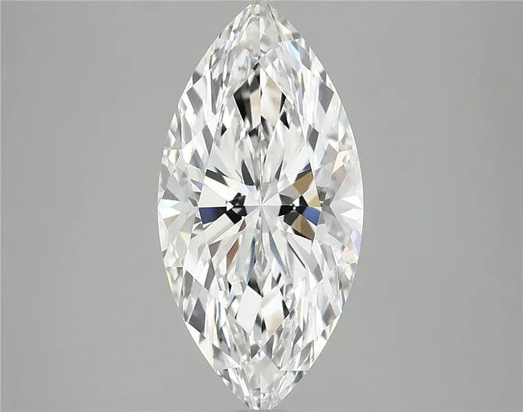 3.05ct Marquise Lab Grown Diamond (Colour E, Clarity VVS2, IGI Certified)