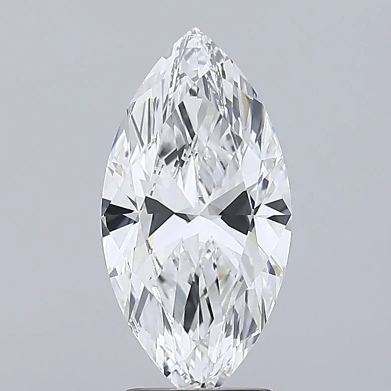 3.05ct Marquise Lab Grown Diamond (Colour E, Clarity VVS2, IGI Certified)