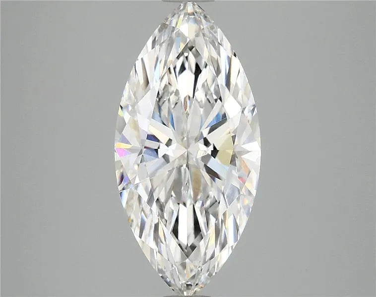3.05ct Marquise Lab Grown Diamond (Colour F, Clarity VVS2, IGI Certified)