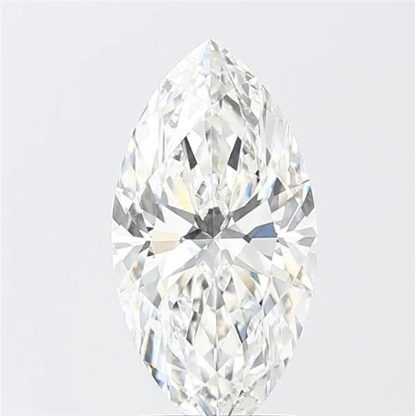3.05ct Marquise Lab Grown Diamond (Colour F, Clarity VVS2, IGI Certified)