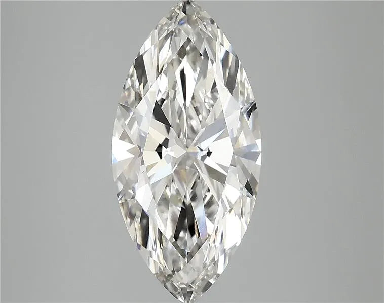 3.05ct Marquise Lab Grown Diamond (Colour G, Clarity VVS2, IGI Certified)