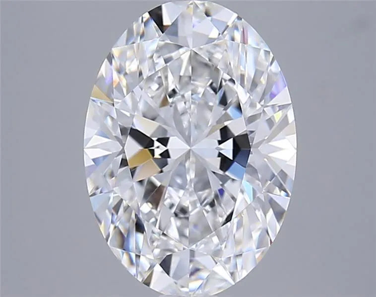 3.05ct Oval Lab Grown Diamond (Colour D, Clarity VVS1, IGI Certified)