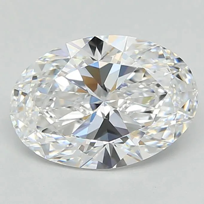 3.05ct Oval Lab Grown Diamond (Colour D, Clarity VVS1, IGI Certified)