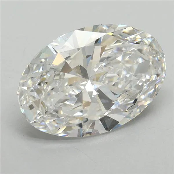 3.05ct Oval Lab Grown Diamond (Colour D, Clarity VVS2, IGI Certified)