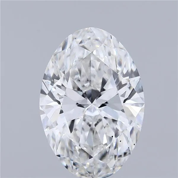 3.05ct Oval Lab Grown Diamond (Colour E, Clarity VS2, IGI Certified)