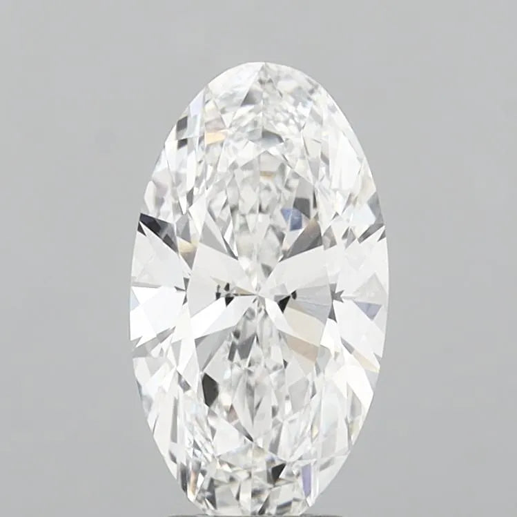 3.05ct Oval Lab Grown Diamond (Colour E, Clarity VVS1, IGI Certified)
