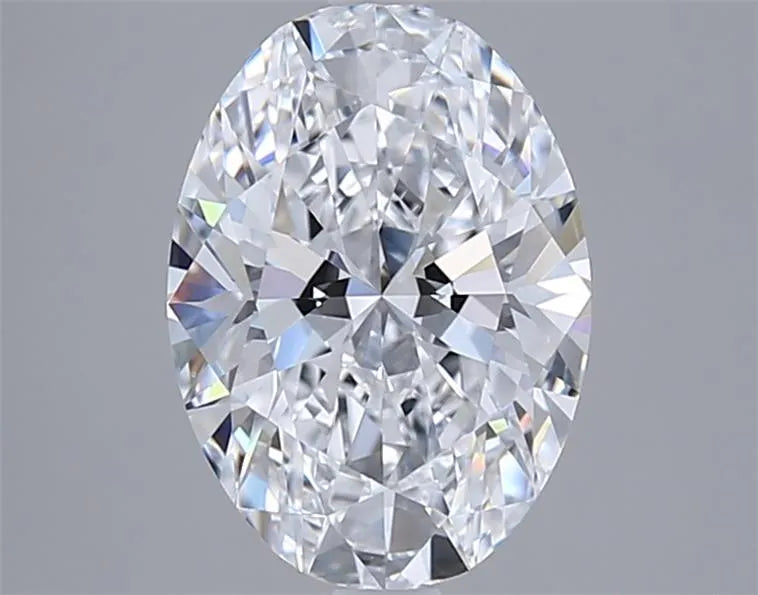 3.05ct Oval Lab Grown Diamond (Colour E, Clarity VVS1, IGI Certified)