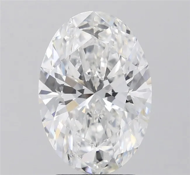 3.05ct Oval Lab Grown Diamond (Colour E, Clarity VVS2, IGI Certified)