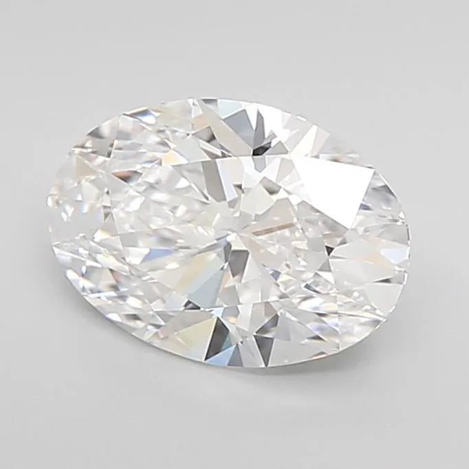 3.05ct Oval Lab Grown Diamond (Colour E, Clarity VVS2, IGI Certified)