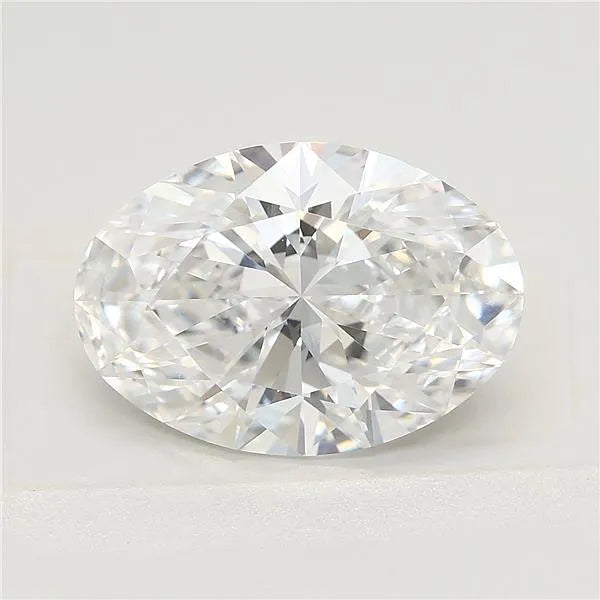 3.05ct Oval Lab Grown Diamond (Colour E, Clarity VVS2, IGI Certified)