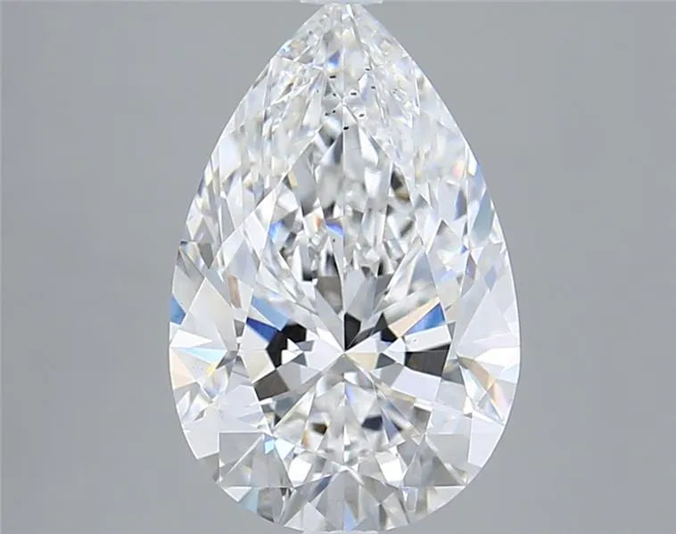 3.05ct Pear Lab Grown Diamond (Colour E, Clarity SI1, IGI Certified)
