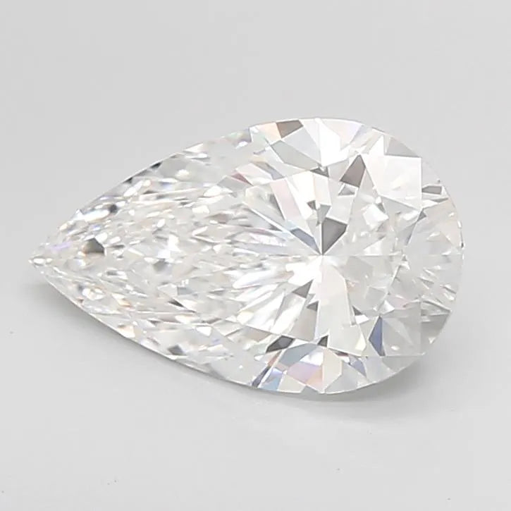 3.05ct Pear Lab Grown Diamond (Colour E, Clarity VVS2, IGI Certified)