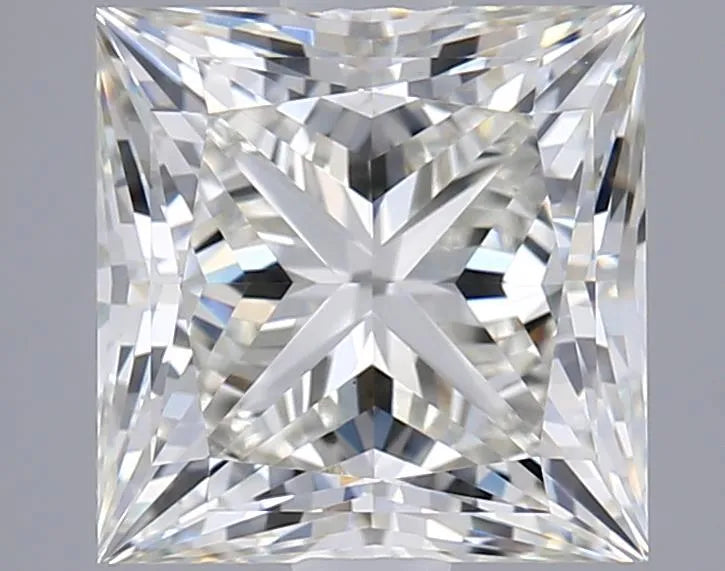 3.05ct Princess Lab Grown Diamond (Colour I, Clarity VVS2, IGI Certified)