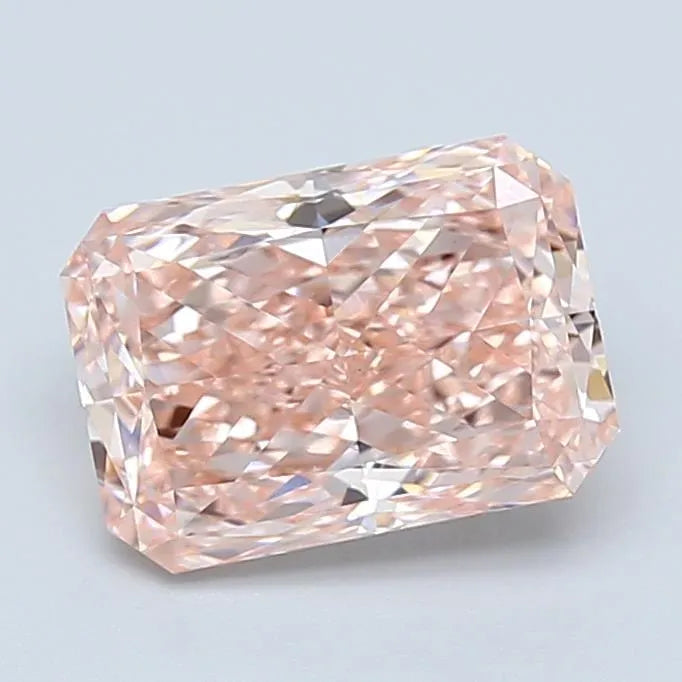 3.05ct Radiant Lab Grown Diamond (Colour Fancy Vivid Pink, Clarity VVS2, IGI Certified)