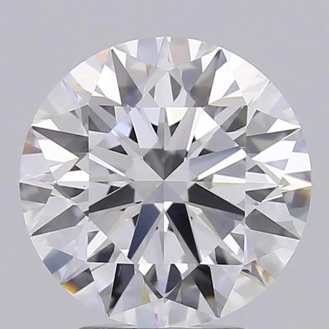 3.05ct Round Lab Grown Diamond (Colour E, Clarity IF, Cut ID, IGI Certified)