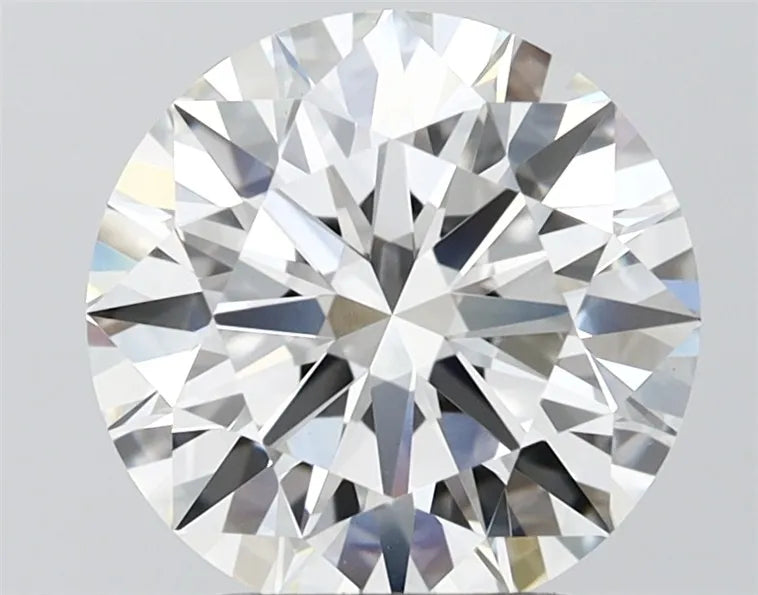 3.05ct Round Lab Grown Diamond (Colour F, Clarity VVS2, Cut ID, IGI Certified)
