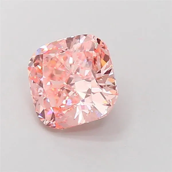 3.06ct Cushion modified Lab Grown Diamond (Colour Fancy Intense Pink, Clarity VS2, IGI Certified)