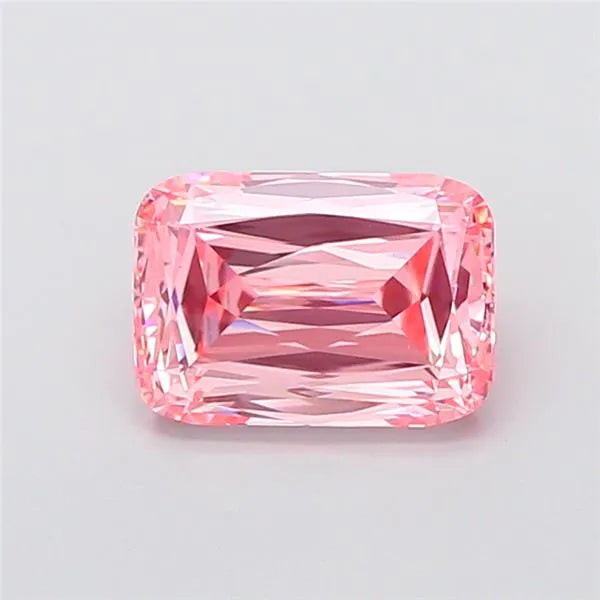 3.06ct Cushion modified Lab Grown Diamond (Colour Fancy Vivid Pink, Clarity VS1, IGI Certified)