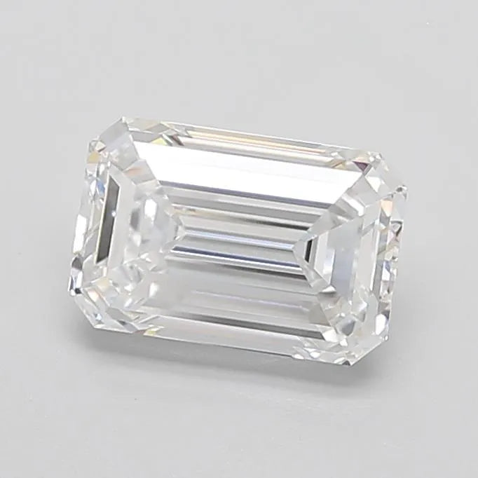 3.06ct Emerald Lab Grown Diamond (Colour D, Clarity IF, IGI Certified)
