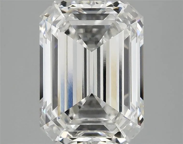 3.06ct Emerald Lab Grown Diamond (Colour G, Clarity VVS2, IGI Certified)