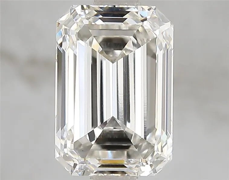3.06ct Emerald Lab Grown Diamond (Colour H, Clarity VS1, IGI Certified)