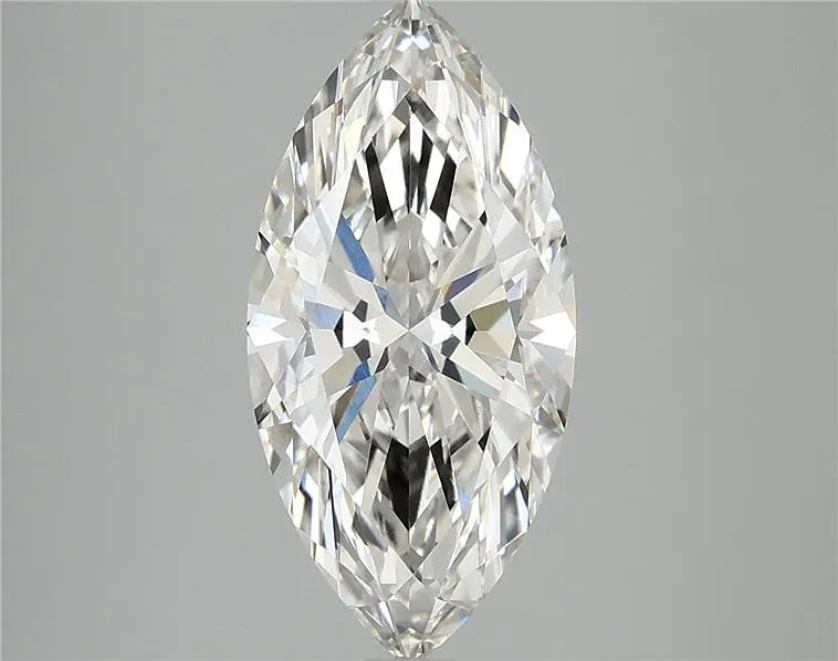 3.06ct Marquise Lab Grown Diamond (Colour G, Clarity VVS2, IGI Certified)