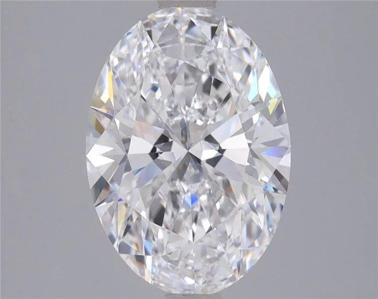 3.06ct Oval Lab Grown Diamond (Colour D, Clarity IF, IGI Certified)