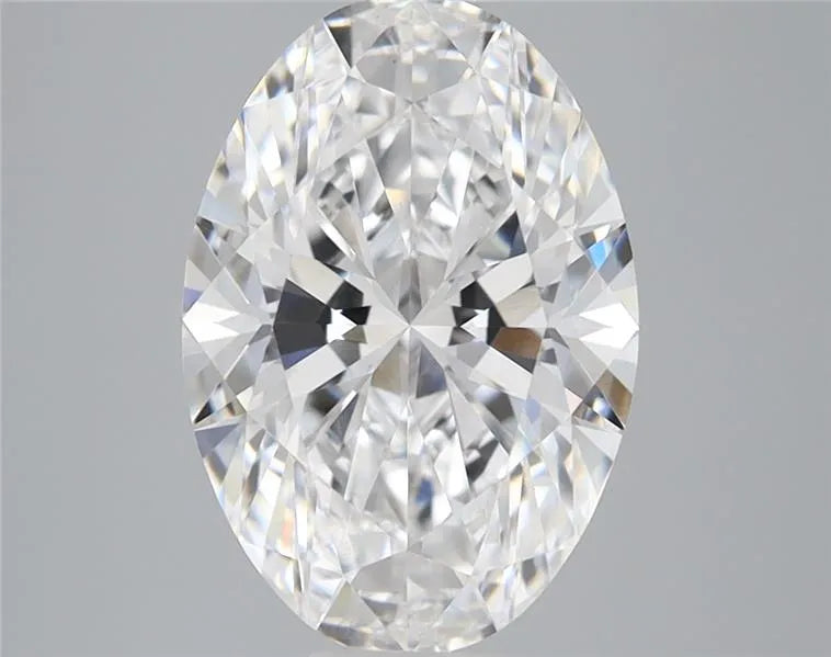 3.06ct Oval Lab Grown Diamond (Colour D, Clarity VVS2, IGI Certified)