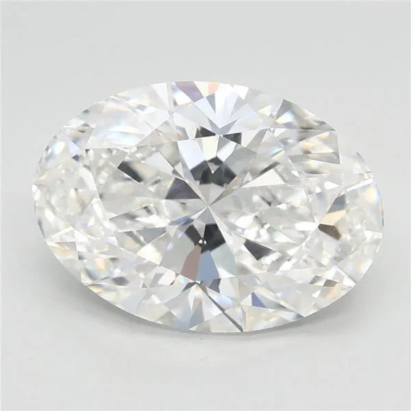 3.06ct Oval Lab Grown Diamond (Colour E, Clarity VVS2, IGI Certified)