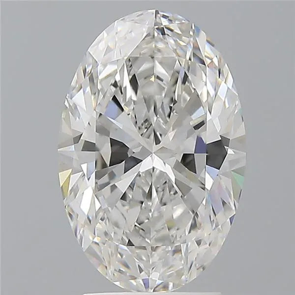 3.06ct Oval Lab Grown Diamond (Colour F, Clarity VVS2, IGI Certified)